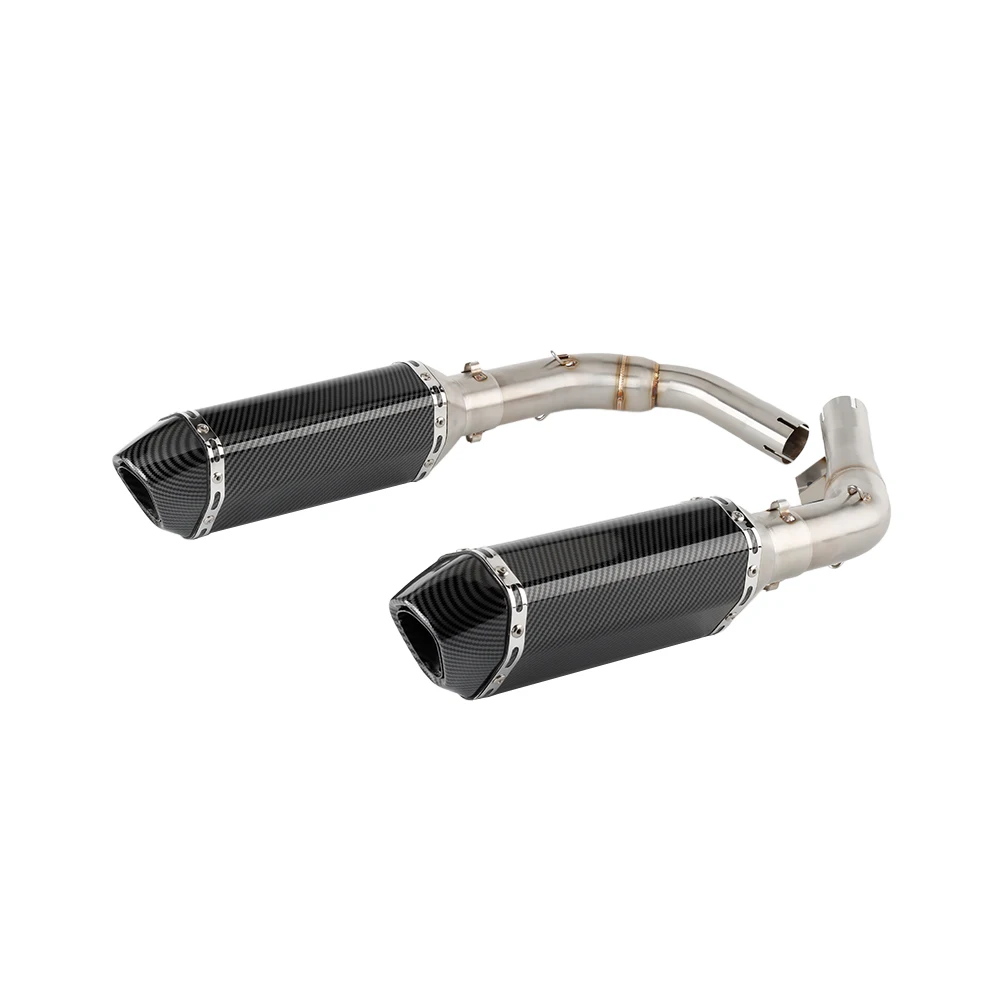 For Honda CBF1000 2006 2007 2008 2009 2010 CBF 1000 Escape Motorcycle Exhaust Muffler With Mid Link Pipe System Slip-on