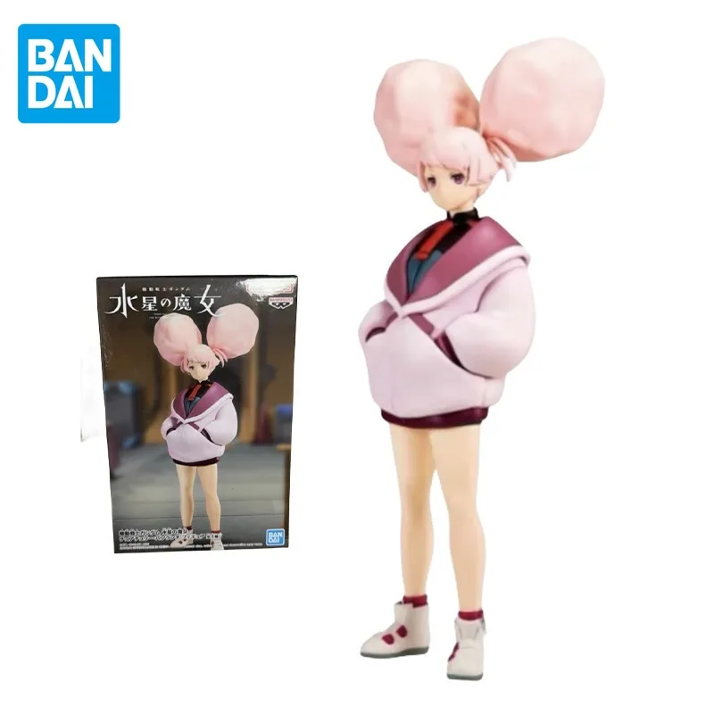 

Bandai The Witch From Mercury Original Anime Figure Chuatury Panlunch Kids Toys Birthday Gift Collectible Model Home Ornaments