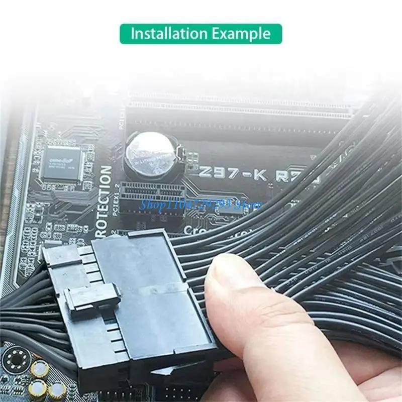 

Y2GD Power Supply Cable 24 Pin Male 1 to 3 Port Female Power Supply Splitter