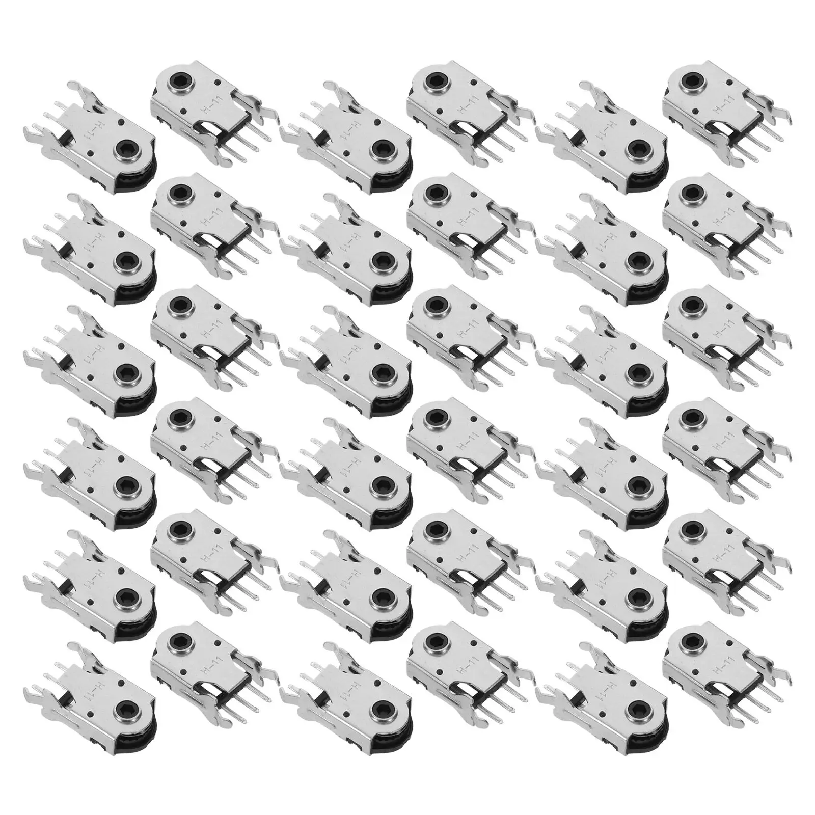 100Pcs Mouse Wheel Axle Coder High Precision Metal Mechanical Replacement Optical Gaming Mouse Repair Parts Smooth Scroll Low