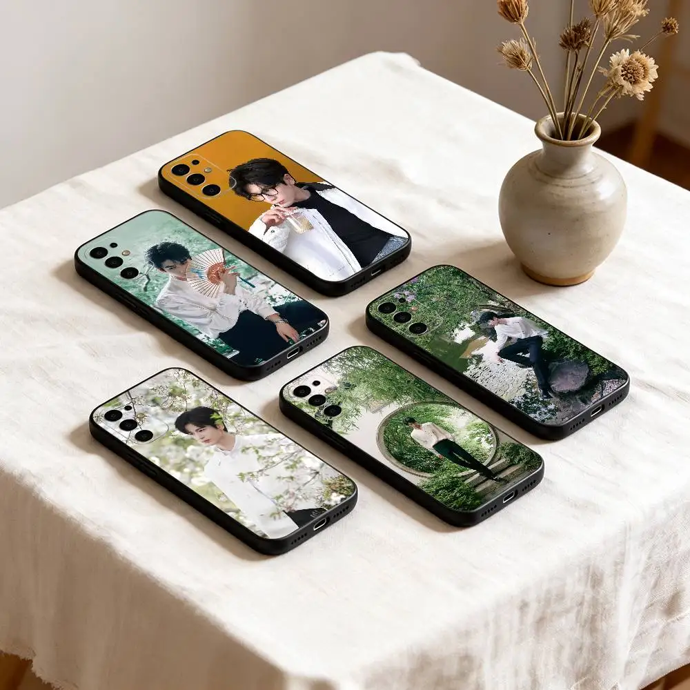 

Z-Zhang L-Ling H-He Phone Case Black Silicone Soft For Samsung S25,S24,S21,S22,S23,S30,Ultra,S20,Plus,Fe,Lite