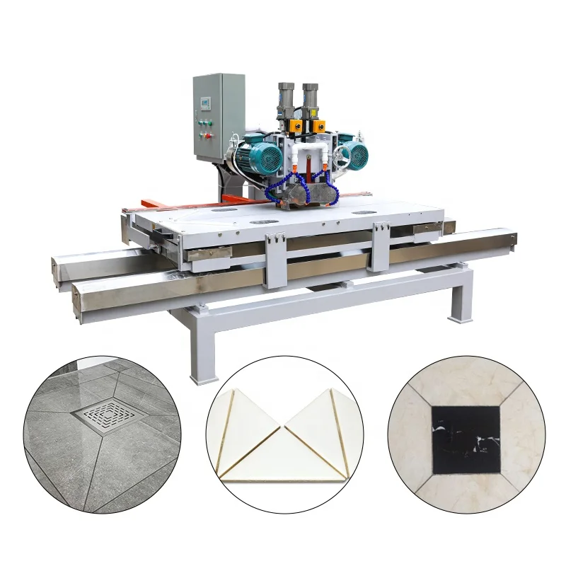 Heavy-Duty 1800mm Porcelain Tile Saw – Dual Water-Cooled Blades, Digital Guide for Construction & Renovation