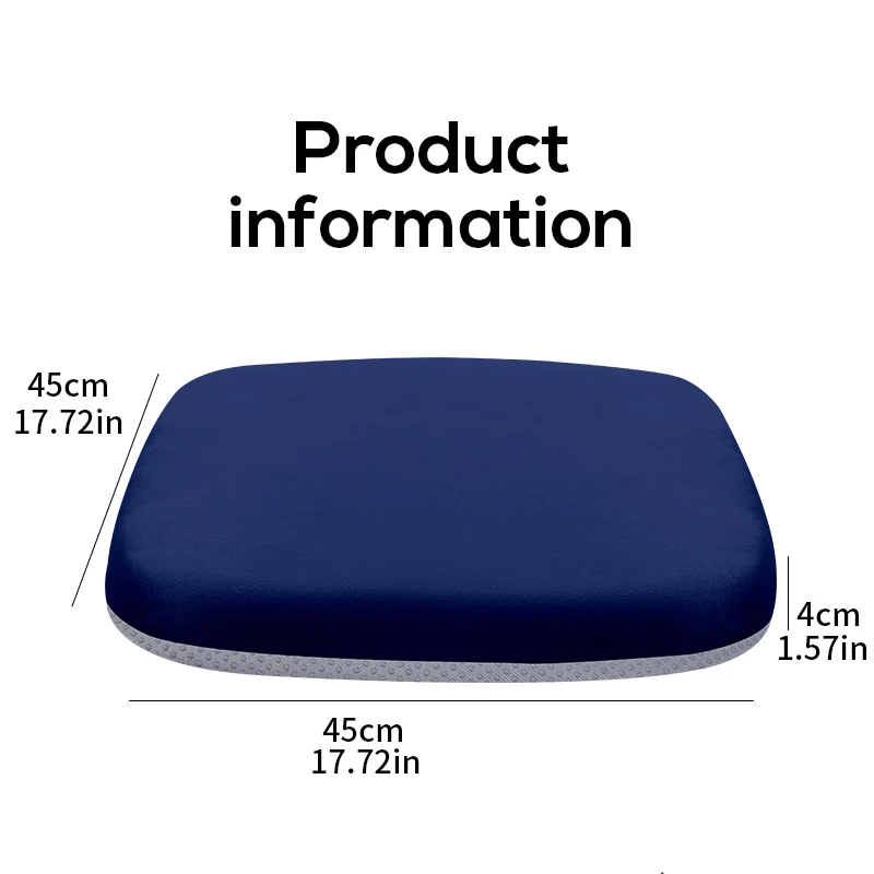 Ergonomic Memory Cotton Office Student Seat Cushion Hemorrhoid Seat Cushion Chair Cushion Car Seat Cushion Extension Of the God