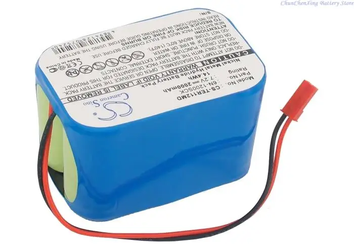 Replacement   2000mAh Medical Battery 6N-1200SCK for Terumo TE-112  TE112  TE 112