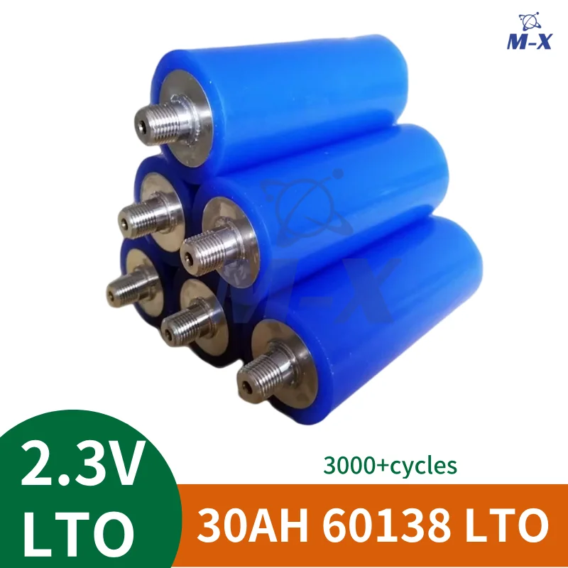 

Новый аккумулятор LTO 60138, 2,3 В, 30 Ач, 2,3 В, литий-титановый оксид (LTO), для гибридных автомобилей, автобусов, железнодорожных автомобилей