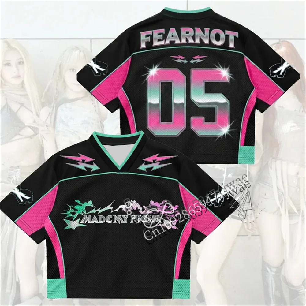 Wonderful Fearnot Pureflow Made My Night Mesh Jersey Gift For Fan Streetwear Top Y2k T-Shirt Summer  Adult Children's T-shirts