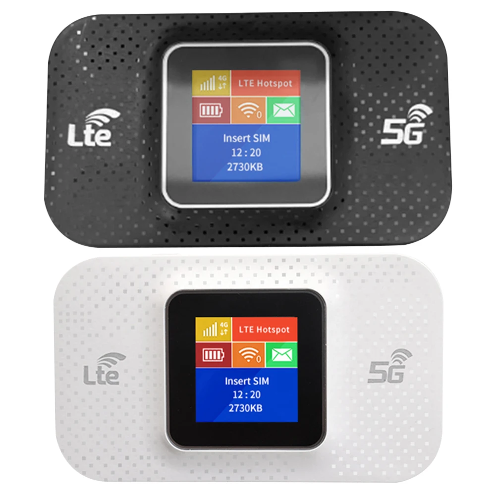 4G Lte WIFI-маршрутизатор Слот для SIM-карты Беспроводной портативный маршрутизатор 3650 мАч Разблокировка модема Мини-отверждаемая точка доступа Мобильный Wi-Fi-маршрутизатор для автомобиля