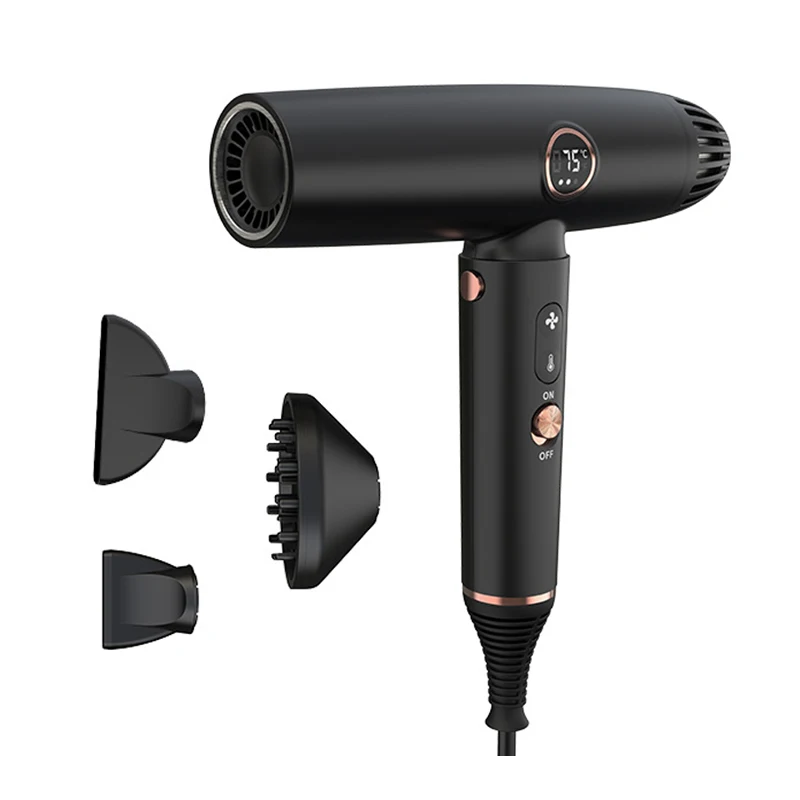 High Quality 110000 Rpm Hairdryer Brushless  Portable Adjustable Temperature Hair Dryer