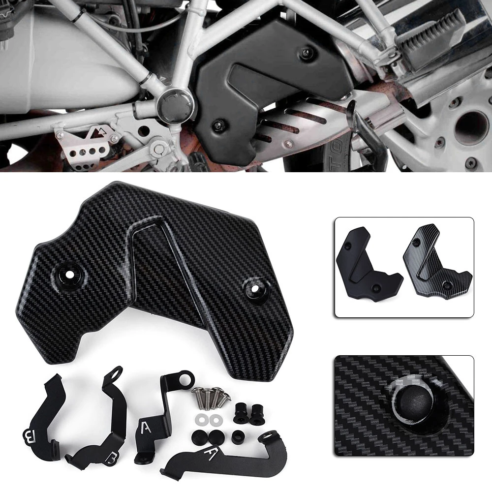 

For BMW R1200GS ADV Adventure 2006-2013 Exhaust Flap Cover Upper Frame Middle Side Panel Protector Guard R 1200GS R1200 GS 1200