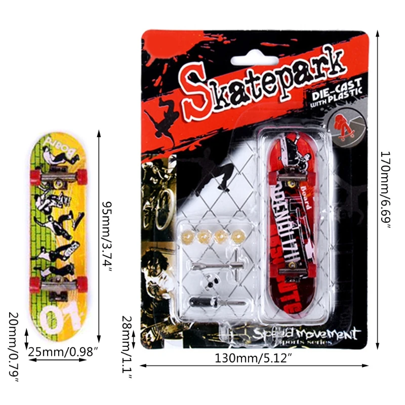 Kids Mini Toets Set voor Jongens/Meisjes Verjaardagscadeaus voor Kinderen 6-8 voor Creatieve Professionele Stents vingers Skate