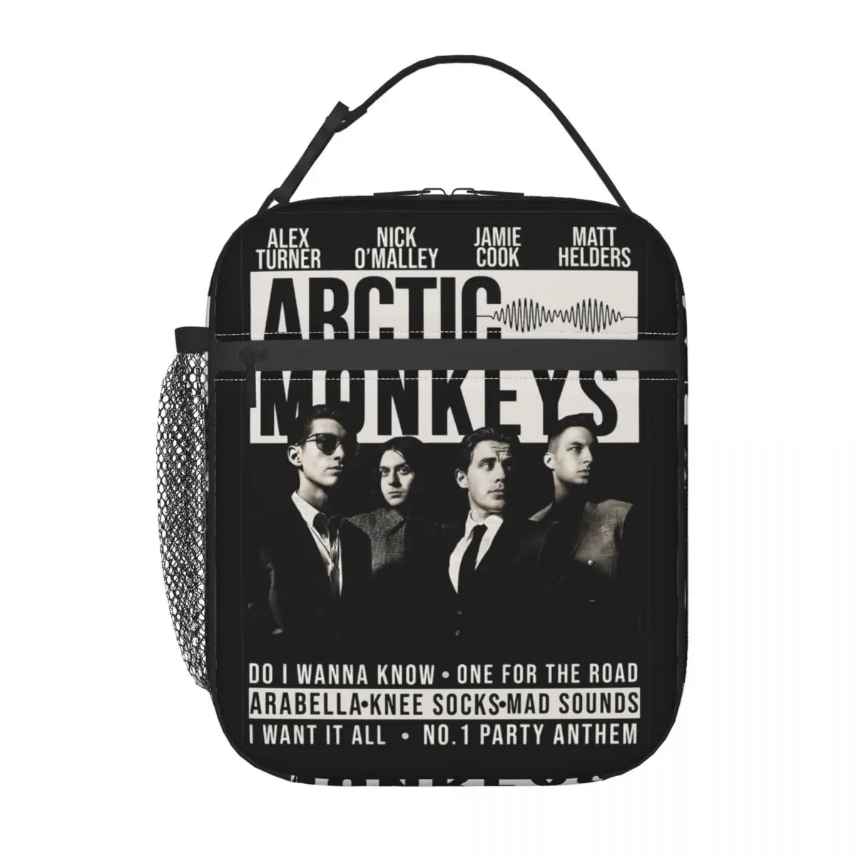 Death Ramps Arctic Monkey's Band Insulated Lunch Bag Food Container Portable Thermal Cooler Lunch Boxes For Picnic