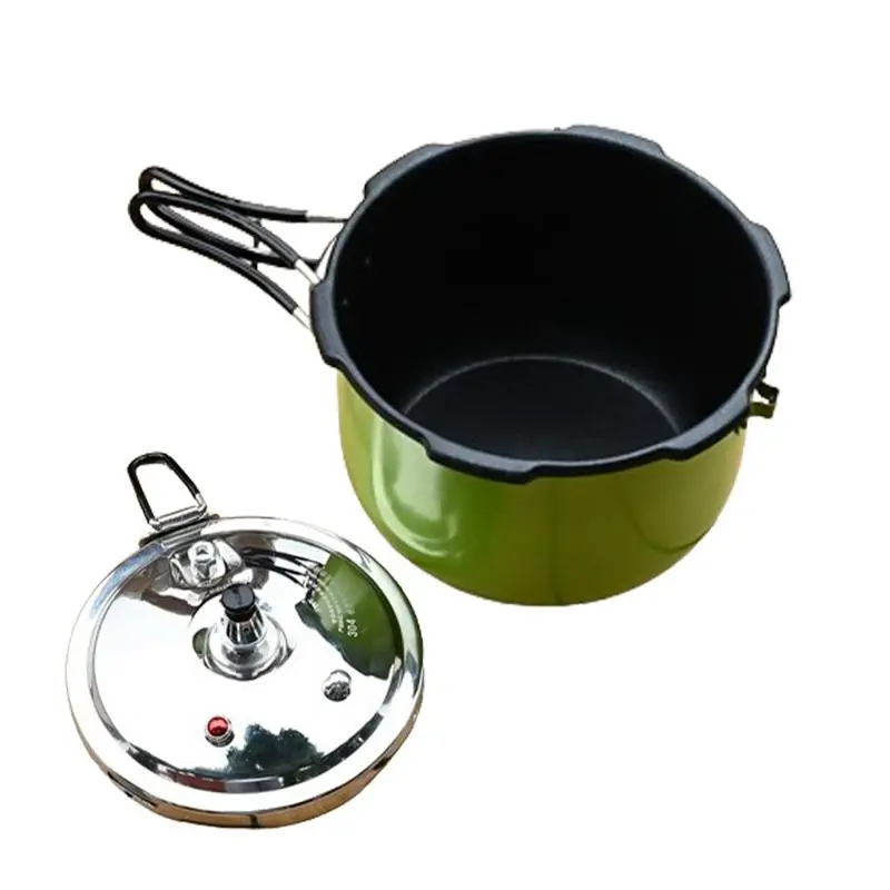

Pressure Cooker Stainless Steel Family Pressure Cookers Hassle-Free Pressure Cooker For Outdoor Camping Car Rv Travel Home