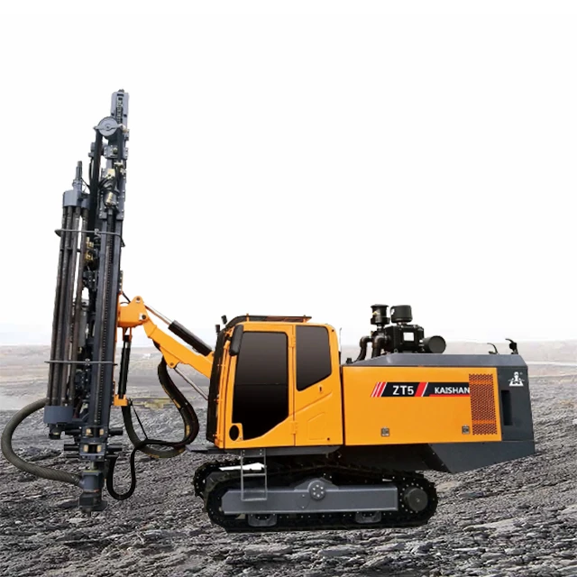 Customized Diesel Engine Integrated Down Drill Rig bore hole well drilling rig portable rock drill rig machin