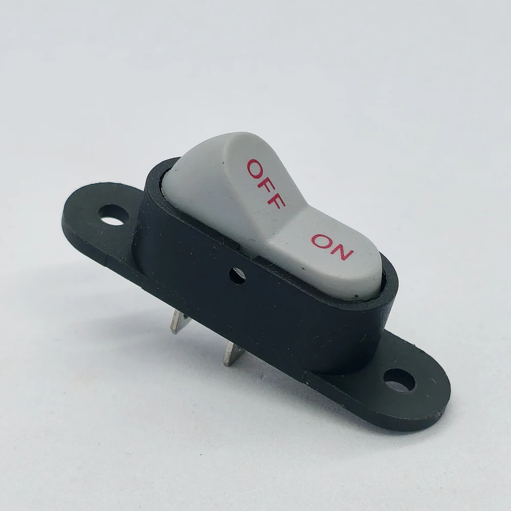 10 Stück Universeller 2P 2-Positionen-Wippschalter 6A 250VAC 10A 125VAC EIN/AUS-Schalter für Elektrische Reiskocher und Geräte – Detail 2