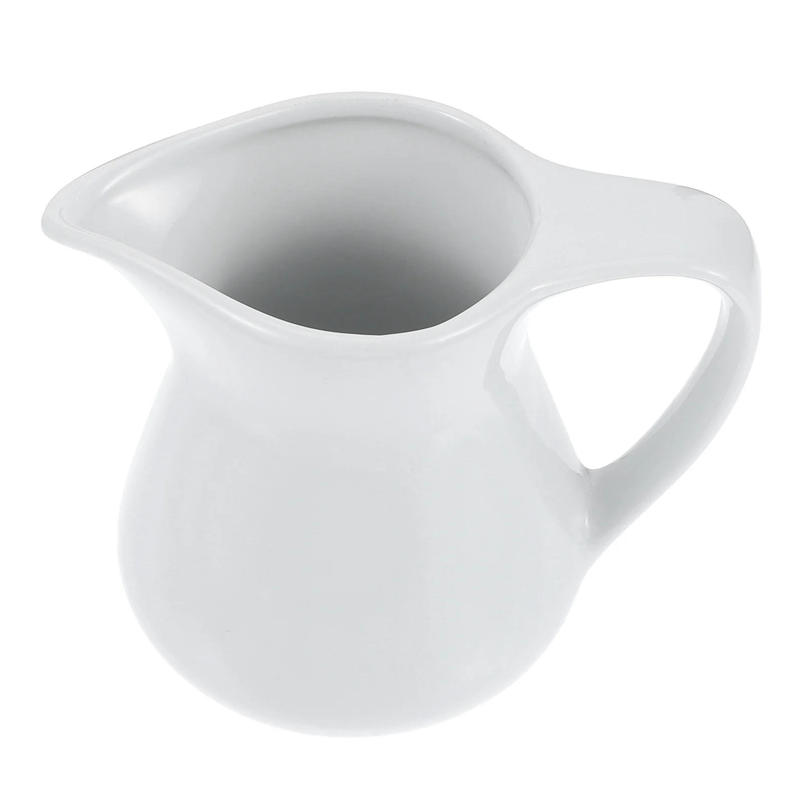 

Cabilock Frothing Cup Coffee Latte Art Pitcher Ceramic Sauce Boat Kitchenware