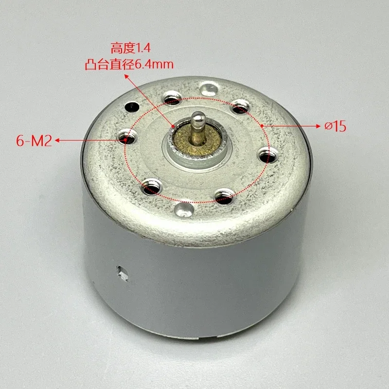 MABUCHI RF-330T-16170 DC 1.5V 3V 6731RPM Micro 24mm Low Current Power Round Spindle Solar Power Motor DIY Toy Hobby Fans Model