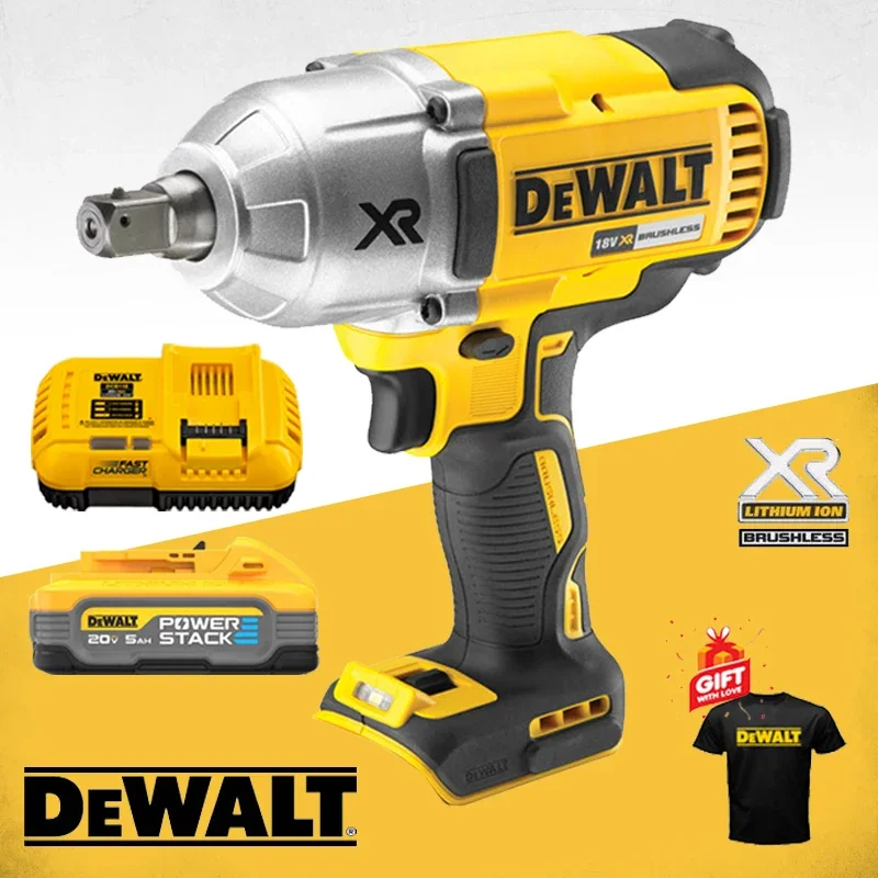 DEWALT DCF899 High Torque Impact Wrench With 20V Lithium-Ion Battery 1/2\