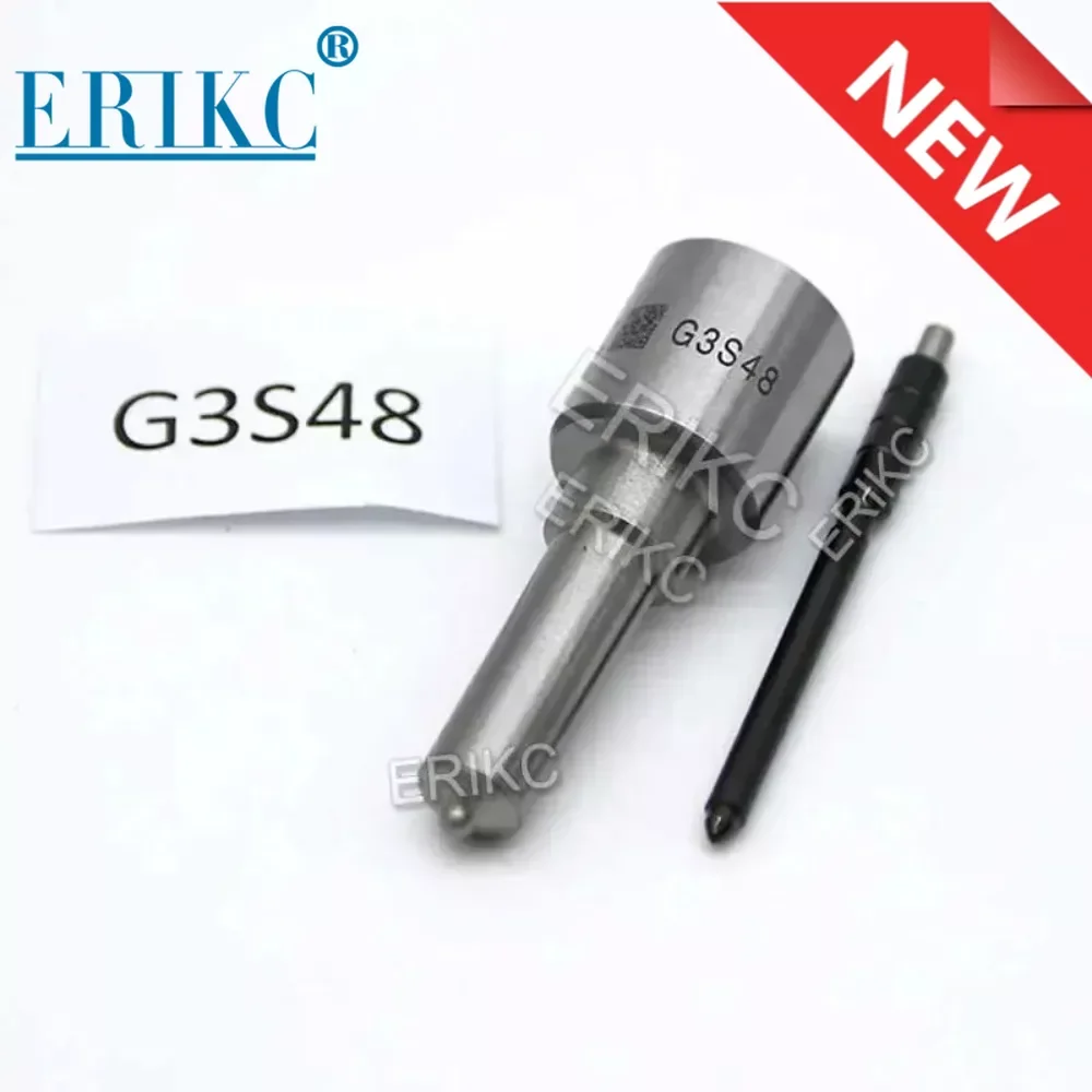 

ERIKC Common Rail Fuel Injector Nozzle G3S48 Diesel Injection Pump Parts Nozzle Tip G3S48 for 293400-0480 295050-0933