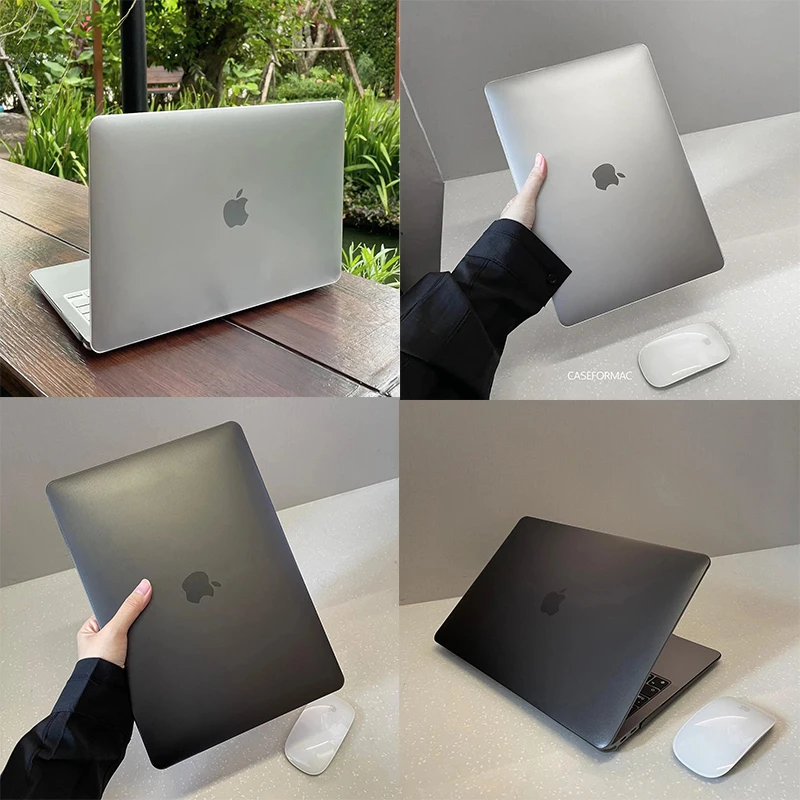 Frosted Skin Feel Case for Macbook Pro 14 M4 M3 Pro Max M2 M1 2021 2022 2023 2024 14.2 Inch Mac Flexible High-quality Hard Cover