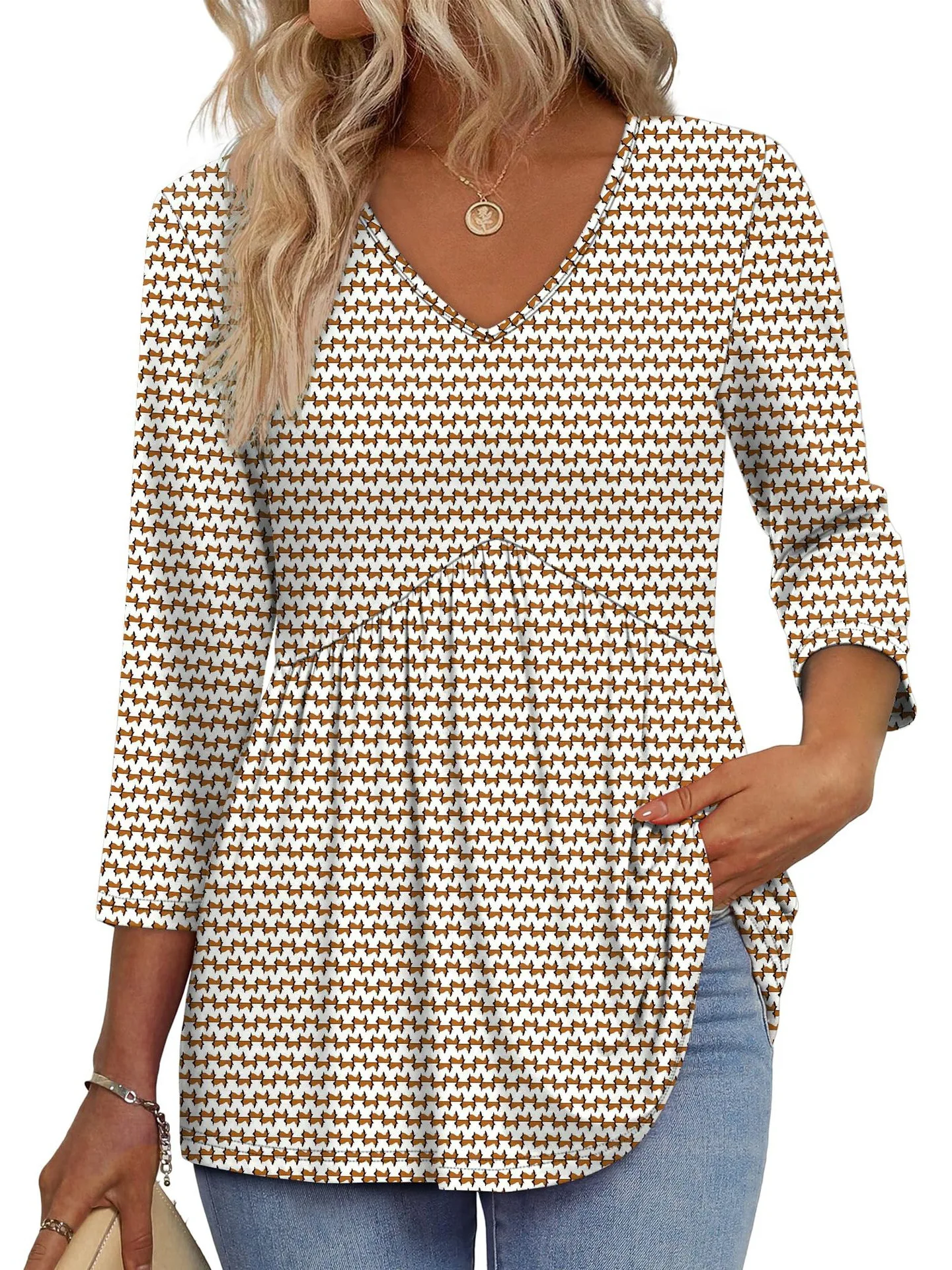 Women's Casual Tops T-shirts Long Sleeved Shirts Autumn Women Tees Tshirts Women Blusas Femininas Chemises Et Blouses
