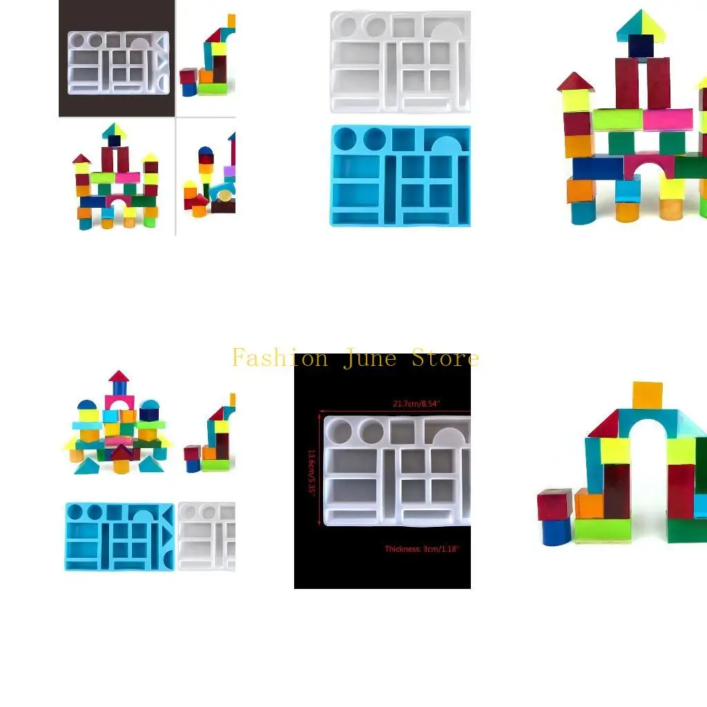 N5KA Building Block Silicone Mold Cake Mold Handmade Soap Mold Valentine's Day Mold
