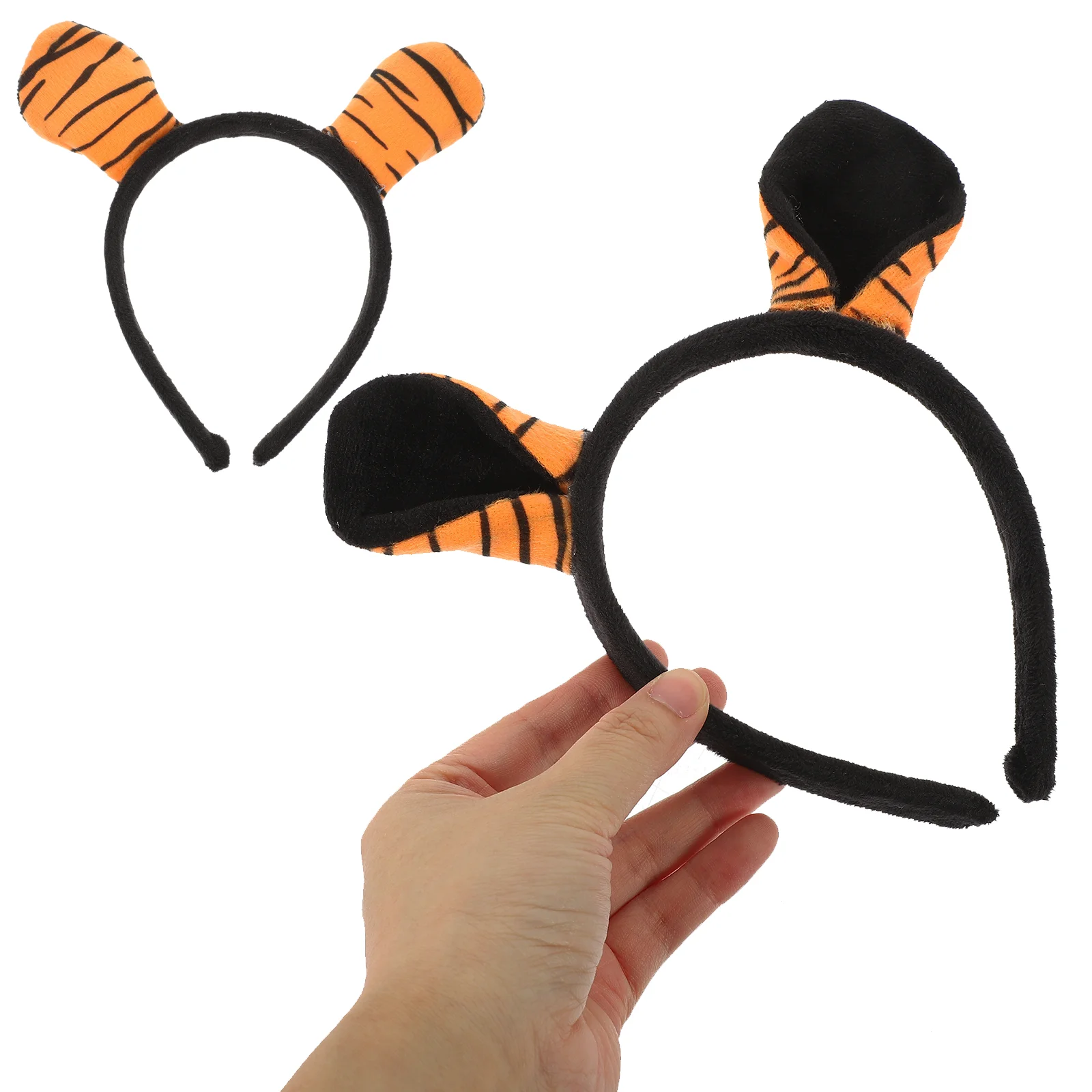 Accesorios de Cosplay de tigre, orejas de animales de dibujos animados, accesorios de disfraz de animales de peluche para