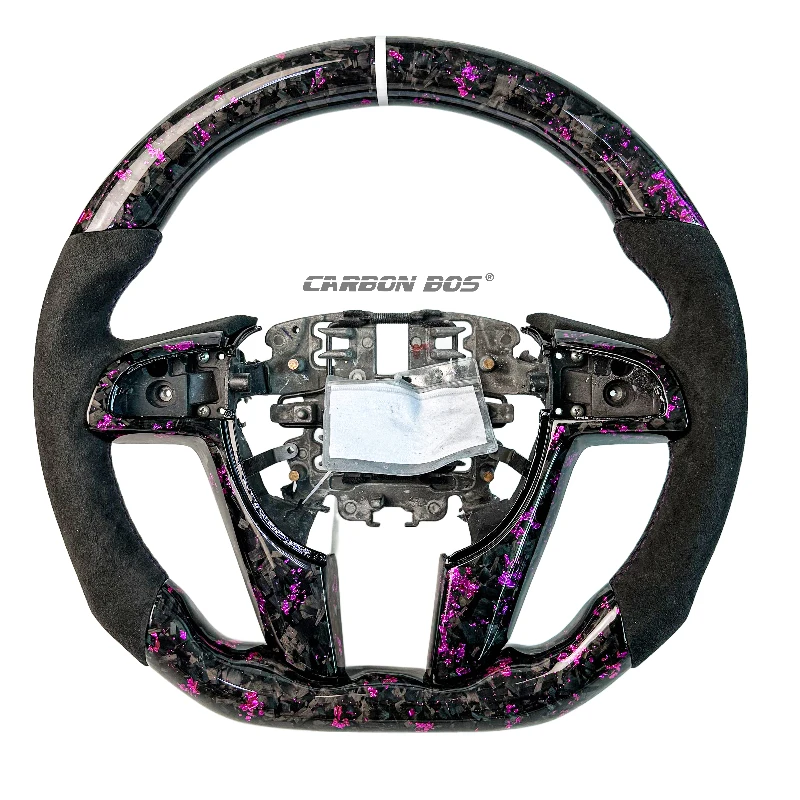 Light purple forged carbon fiber steering wheel suitable for Pontiac G8 Holden COMMODORE VE Chevrolet SS