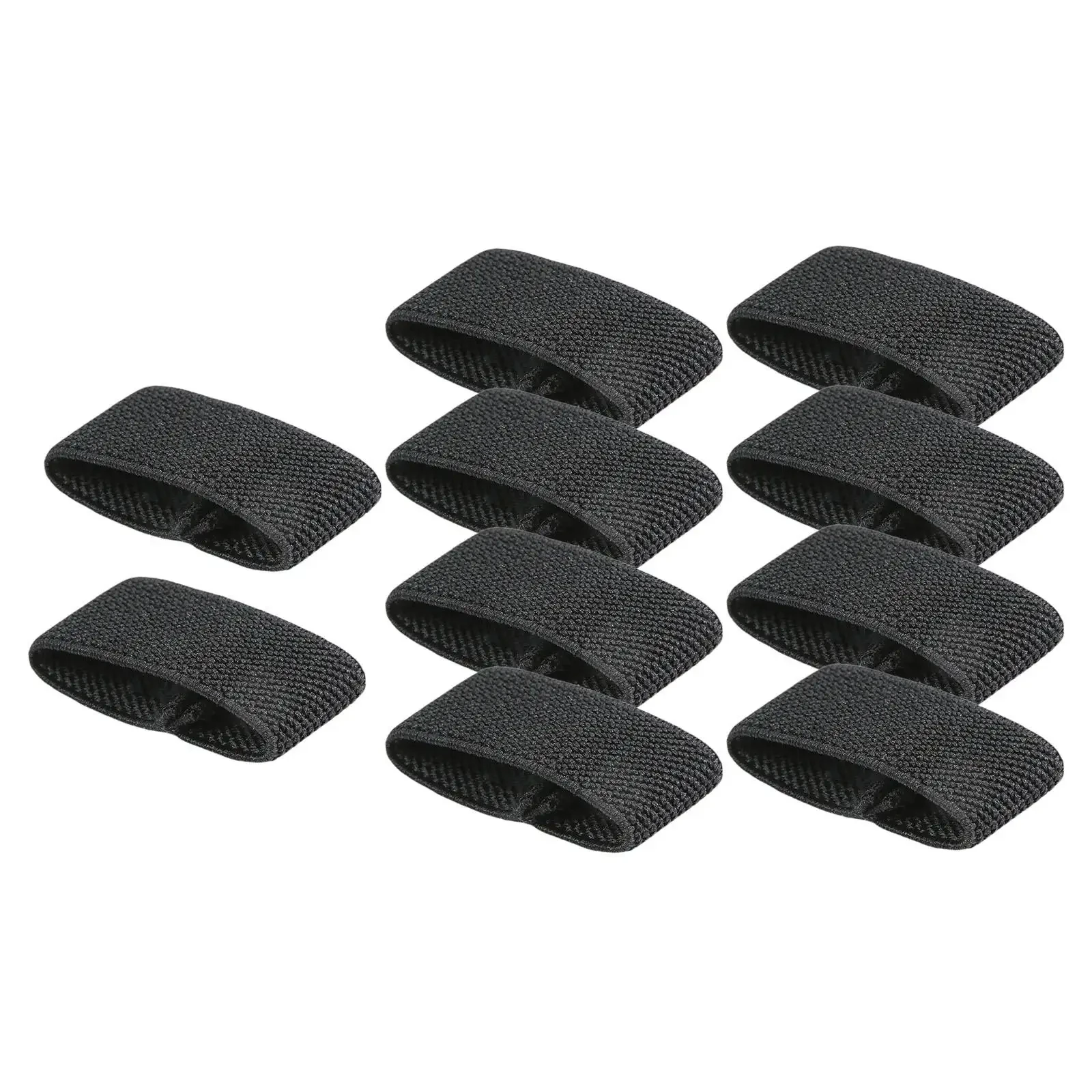 10x elastische Gürtelhalter Gurtbandhalter Gurt Organizer Nylon für 1,5" breite Gürtel/Riemen Zubehör Rucksackgurthalter – Detail 7