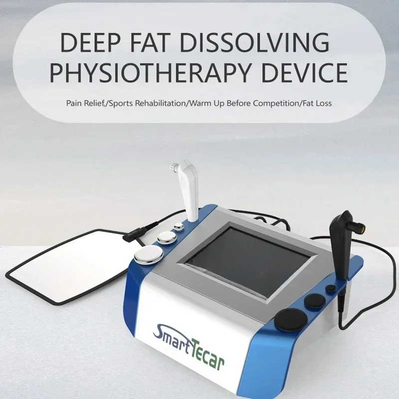 Smart Tecar Capactive And Resistive Energy Transfer Physical Therapy Diathermy Machine With CET / RET