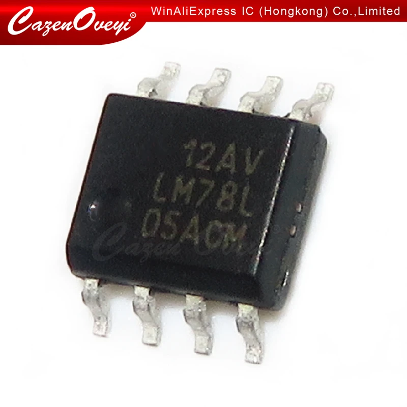 10pcs/lot L78L05ABD13TR LM78L05ACMX LM78L05 MC78L05ADR2G 8L05A 78L05B L78L05 SOP-8 In Stock