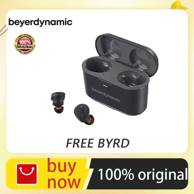 

100% Original Beyerdynamic FREE BYRD True Wireless Active Noise Reduction Bluetooth Earphones Music Android Apple Universal