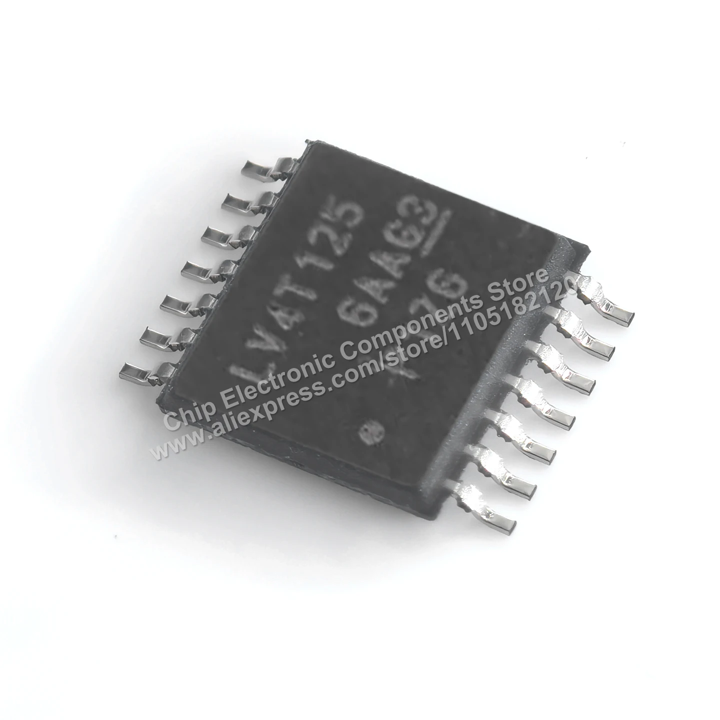 （2PCS）Original IC SN74LV4T125PWR LV4T125 Marking Single-Supply Quad Buffer Gate Chip TSSOP-14 Package