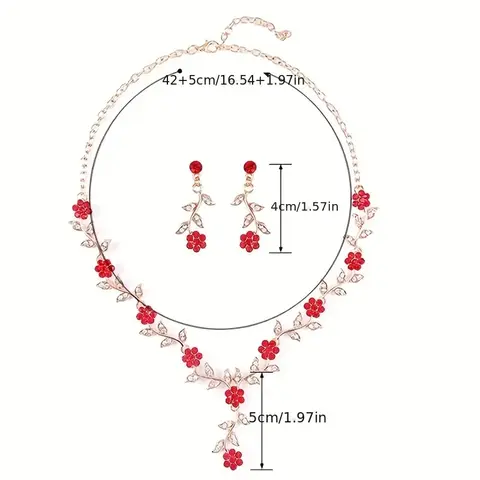 10 best sales kristall halsbandsset - №3