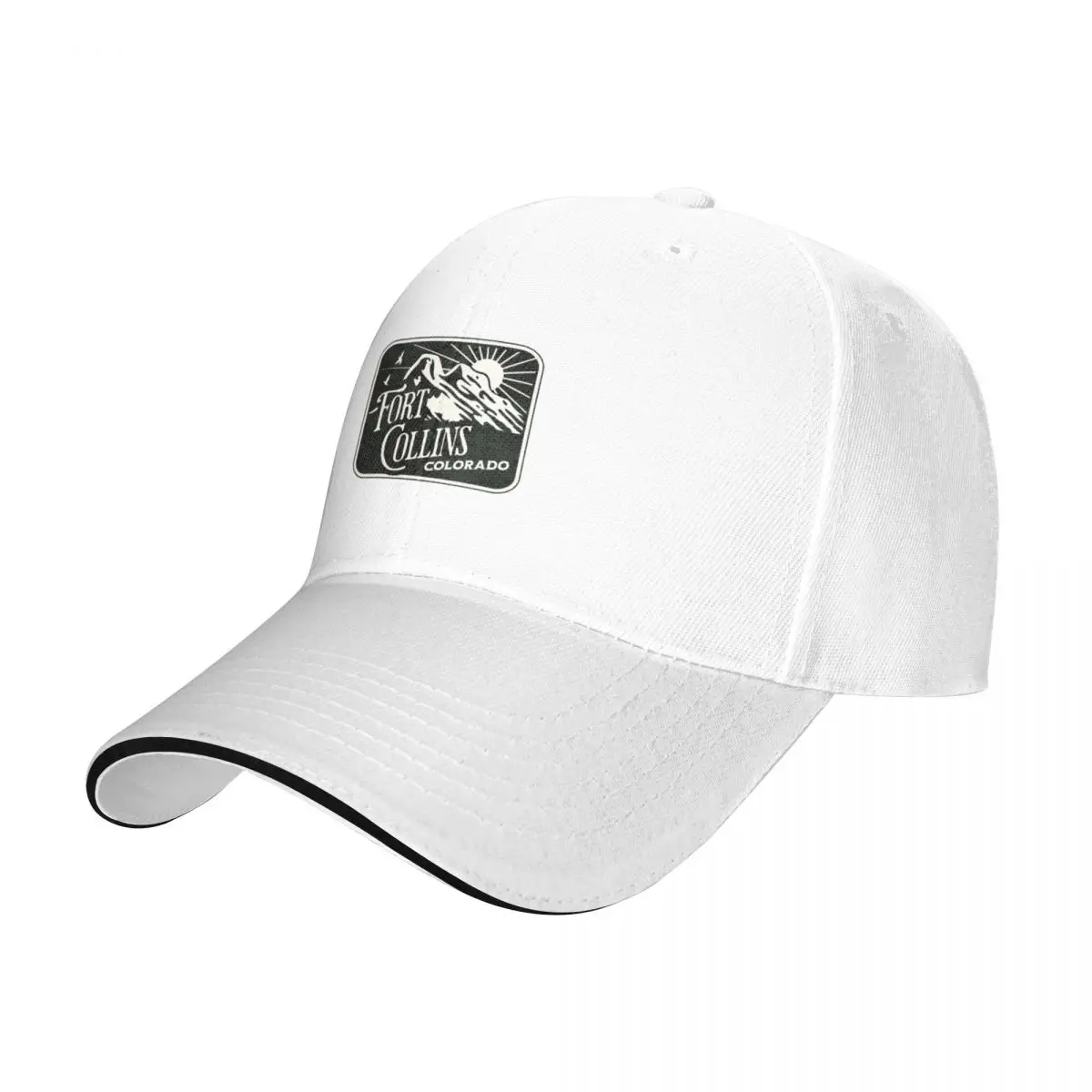 Fort Collins Colorado Baseball Cap Hat Beach Hat Man For The Sun Beach fishing hat For Women Men's