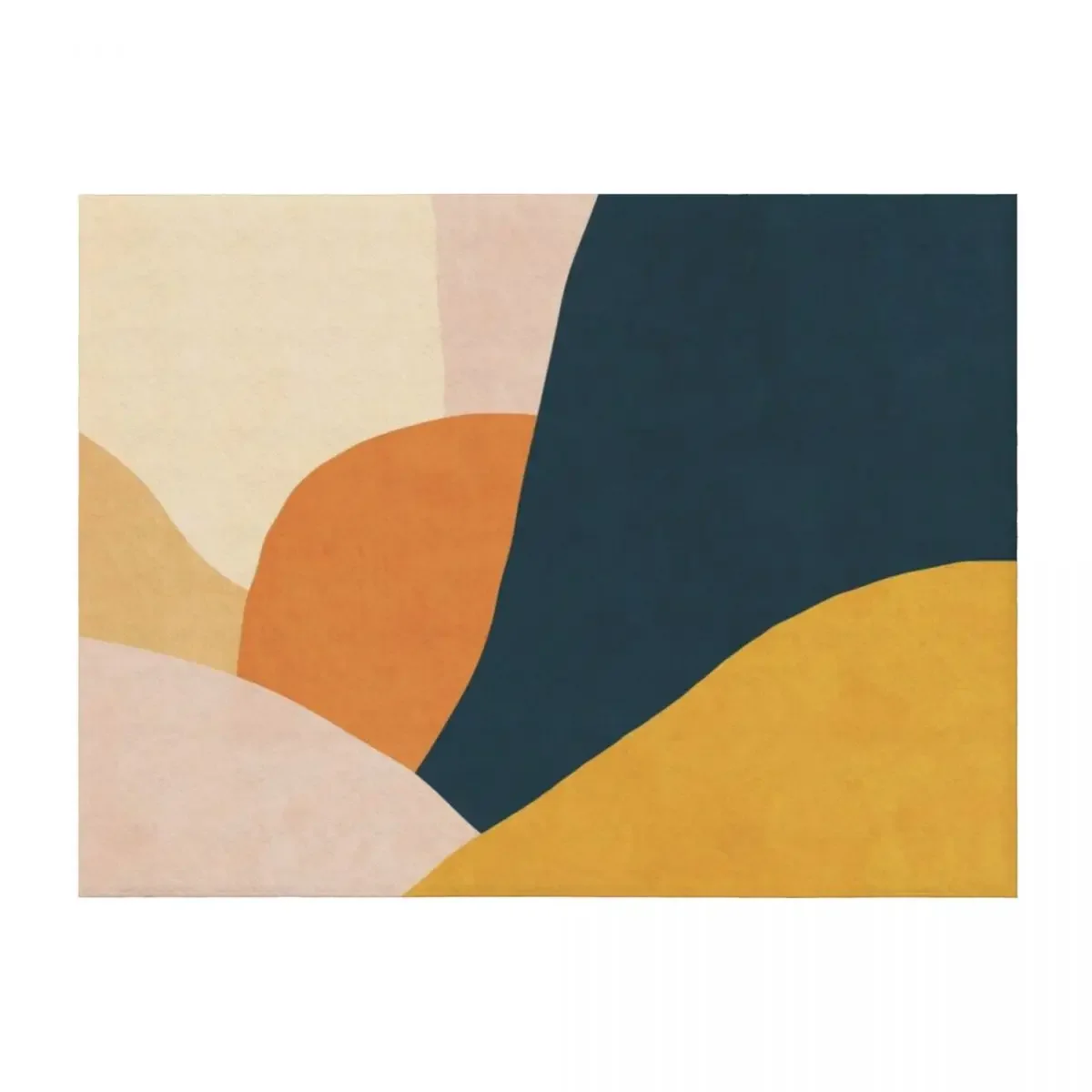 

Colorful mid century sunset Throw Blanket Giant Sofa blankets ands blankets and throws Fashion Sofas Blankets