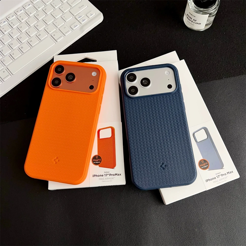 Spigen For iPhone 18 17 Pro Max 16 Plus 15 14 13 12 Pro Max Air Soft Case For Magsafe Magnetic Wireless Charge Shockproof Cover