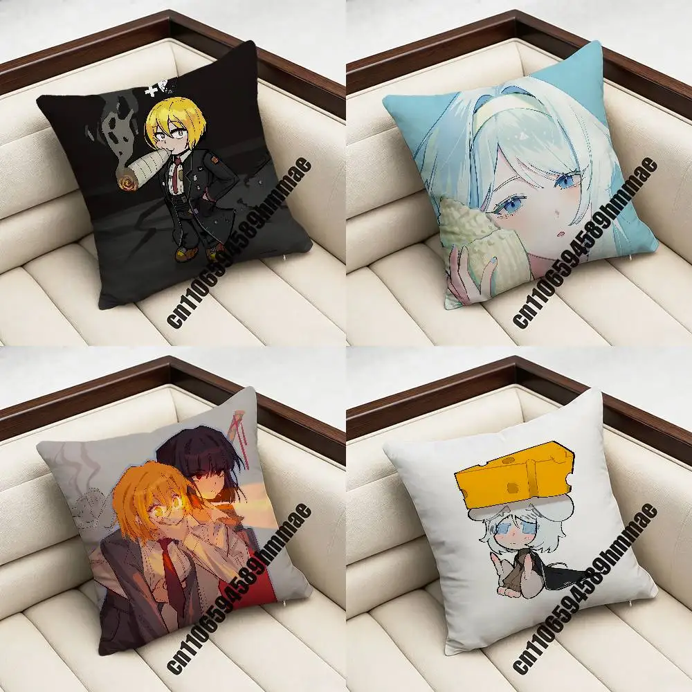 For Sham 45x45cm 35x35cm Square Home Pillowcase Faust L-Limbus Company Don Quixote Throw Pillow Case Cushion Cover