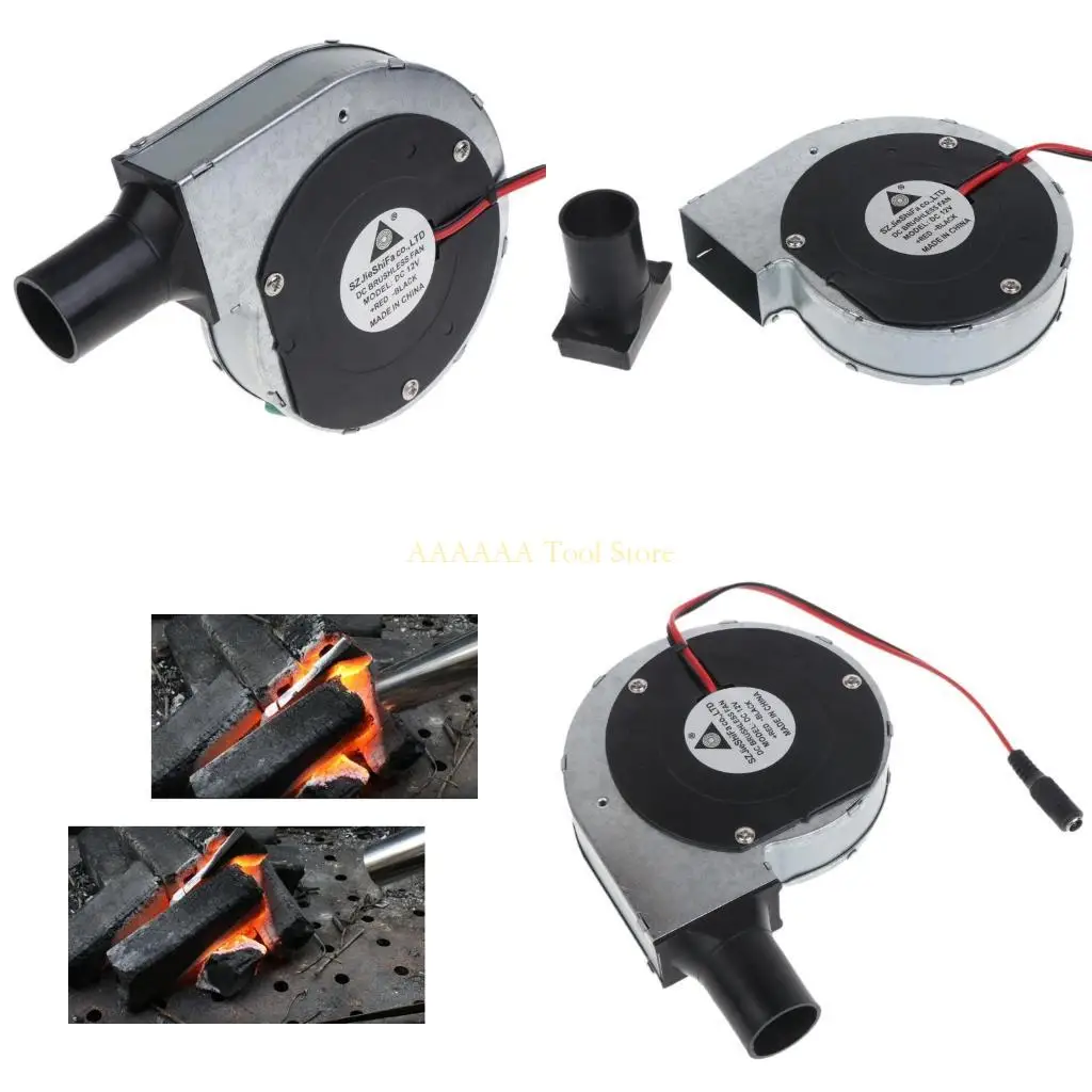 

A2BE 11028 Вентилятор для барбекю, 12 В постоянного тока, 2 А, большой воздушный поток, 5000 об/мин, регулируемая скорость, для