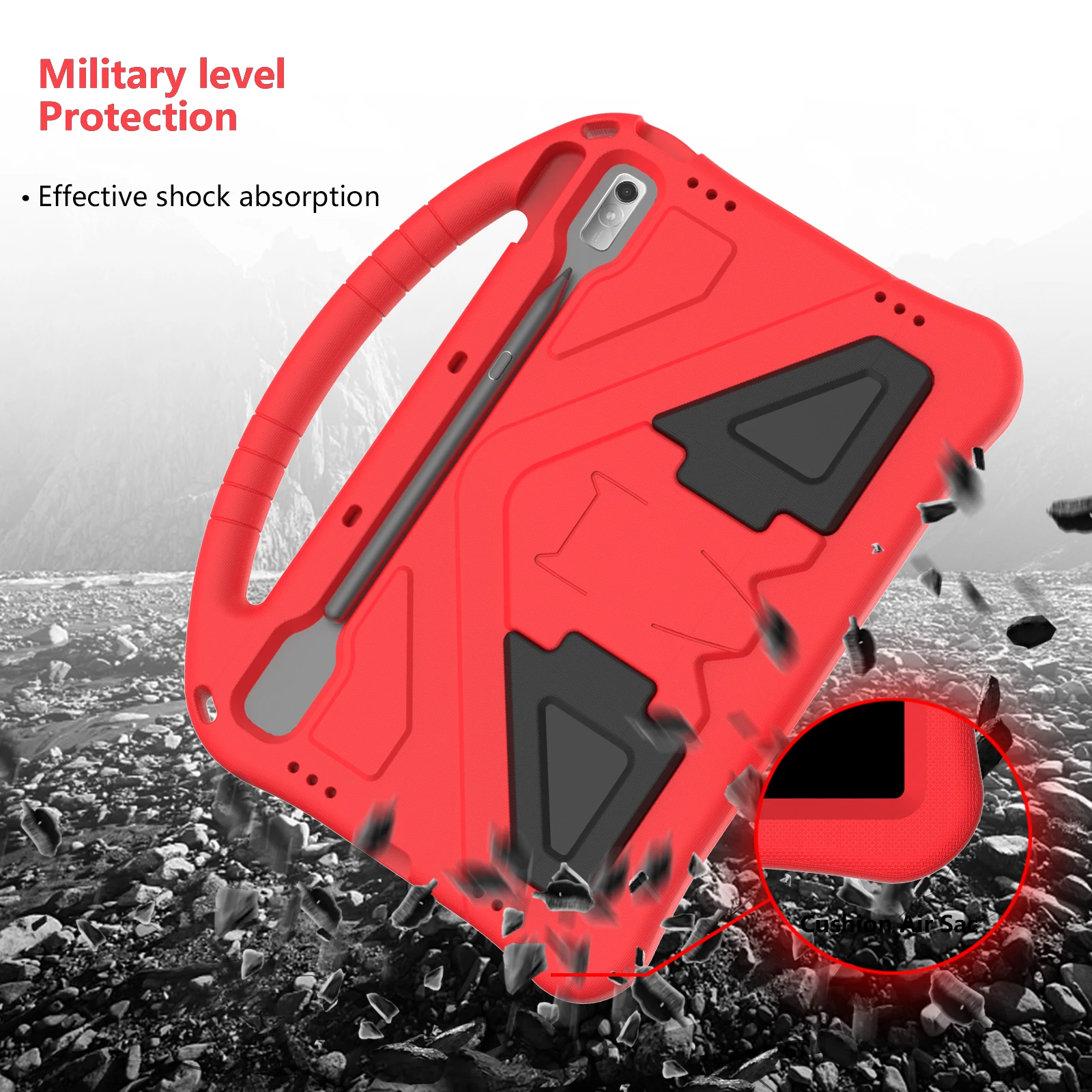 Case for Lenovo Tab P11 (Gen 2) 11.5 inch Shockproof Cover with Stand Hand-held Kids cover for P11 2nd Gen TB-350FU TB-350XC