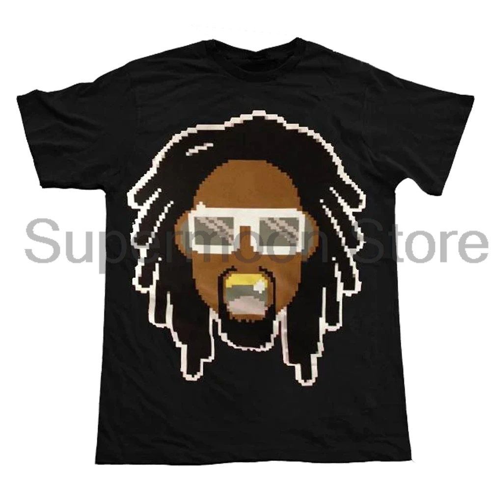 Lil Jon 8-Bit T-shirt 2026 Tour Crewneck Short Sleeve Heavyweight Cotton Tee Men Women Streetwear Tops