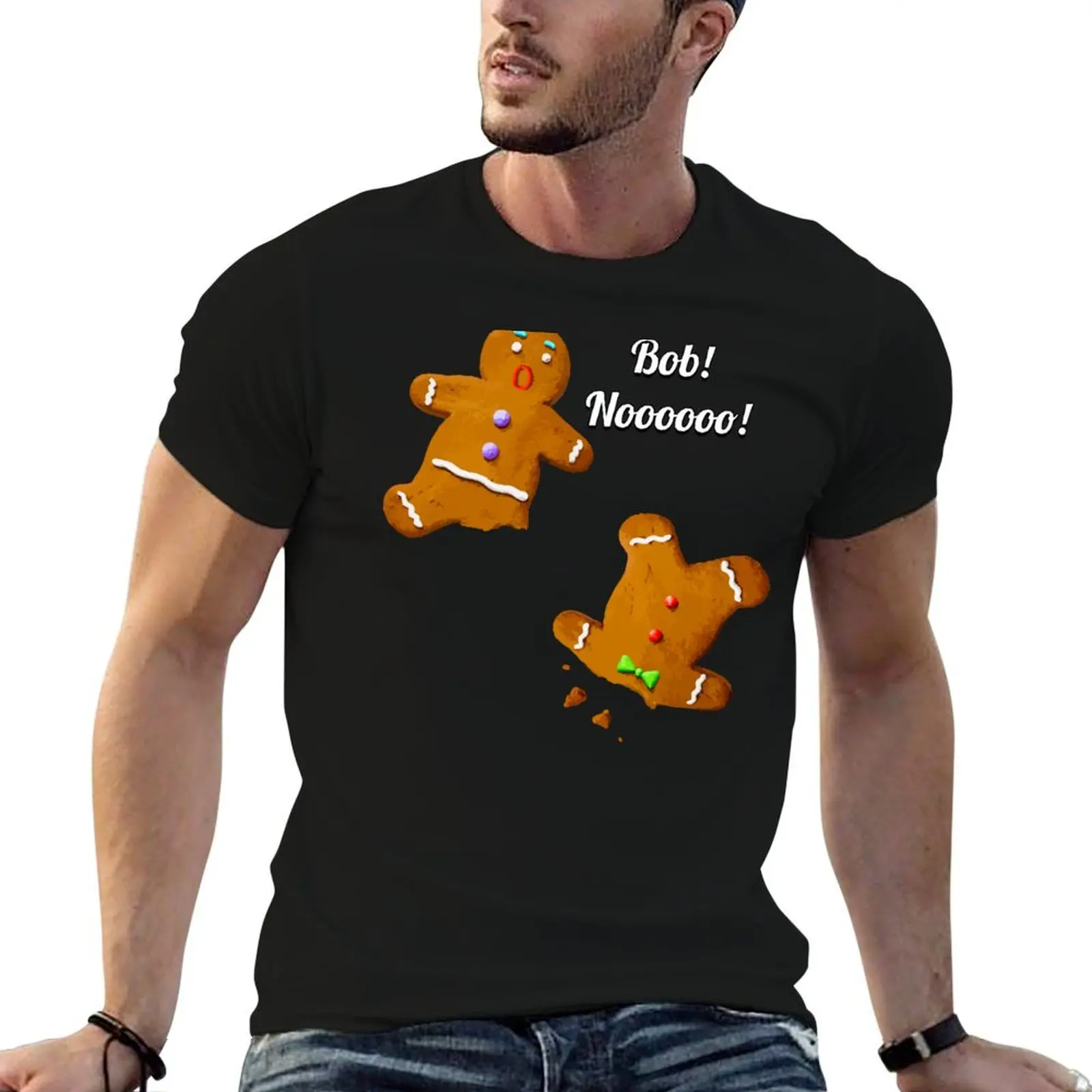 

Gingerbread Men T-Shirt vintage graphic tee cute clothes vintage summer tops plain white t shirts men