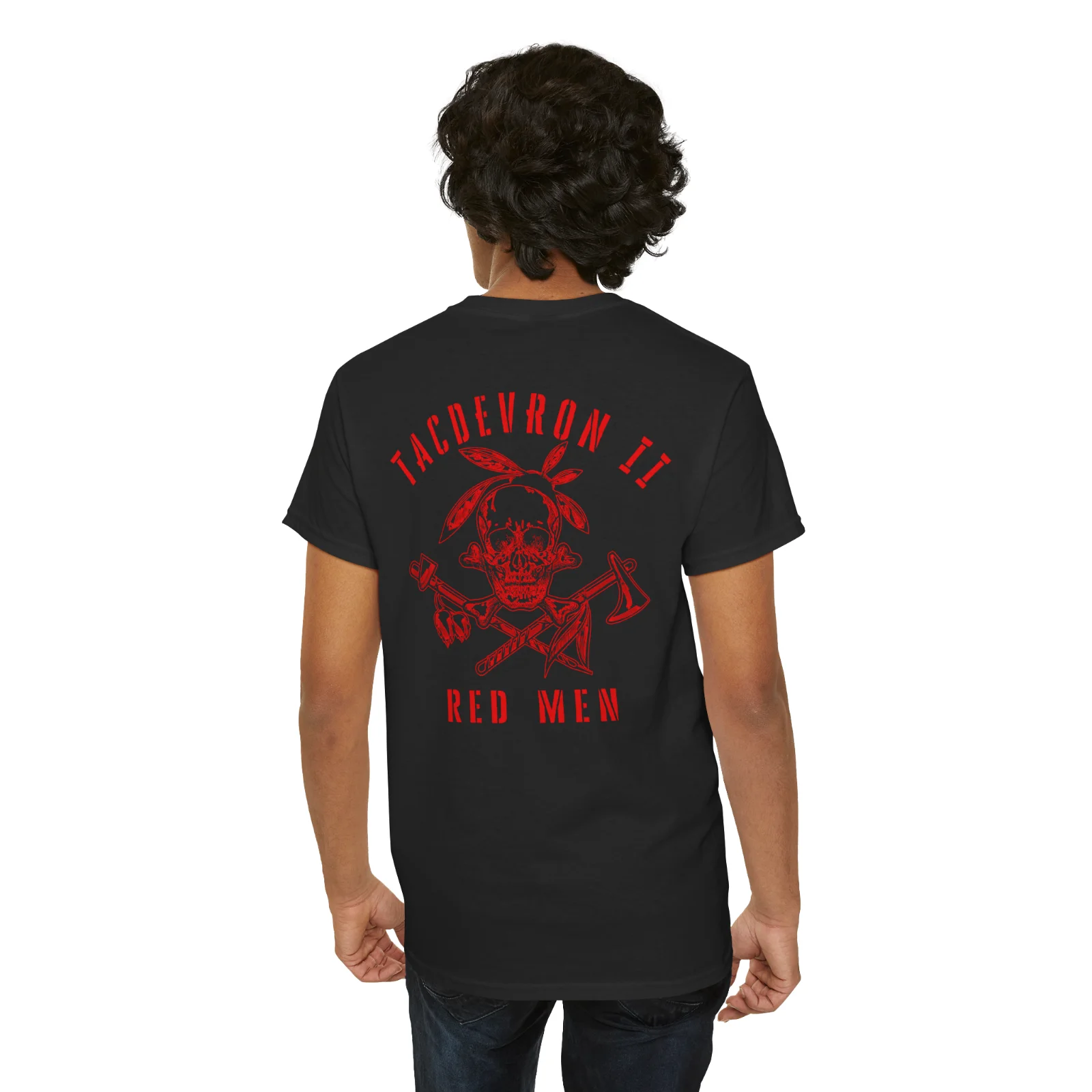 Naval Seals DEVGRU TACDEVRON Red Squadron T-Shirt 100% Cotton O-Neck Short Sleeve Summer Casual Mens T-shirt Streetwear