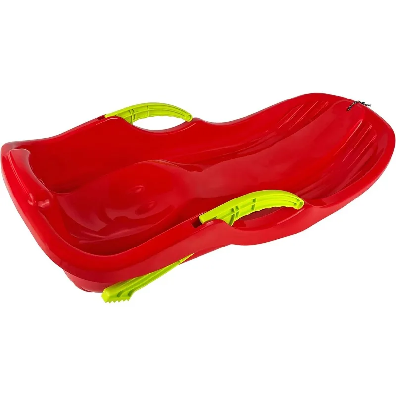 Eco-Friendly Sled Single-Rider Racing Model Outdoor Plastic Winter Sled