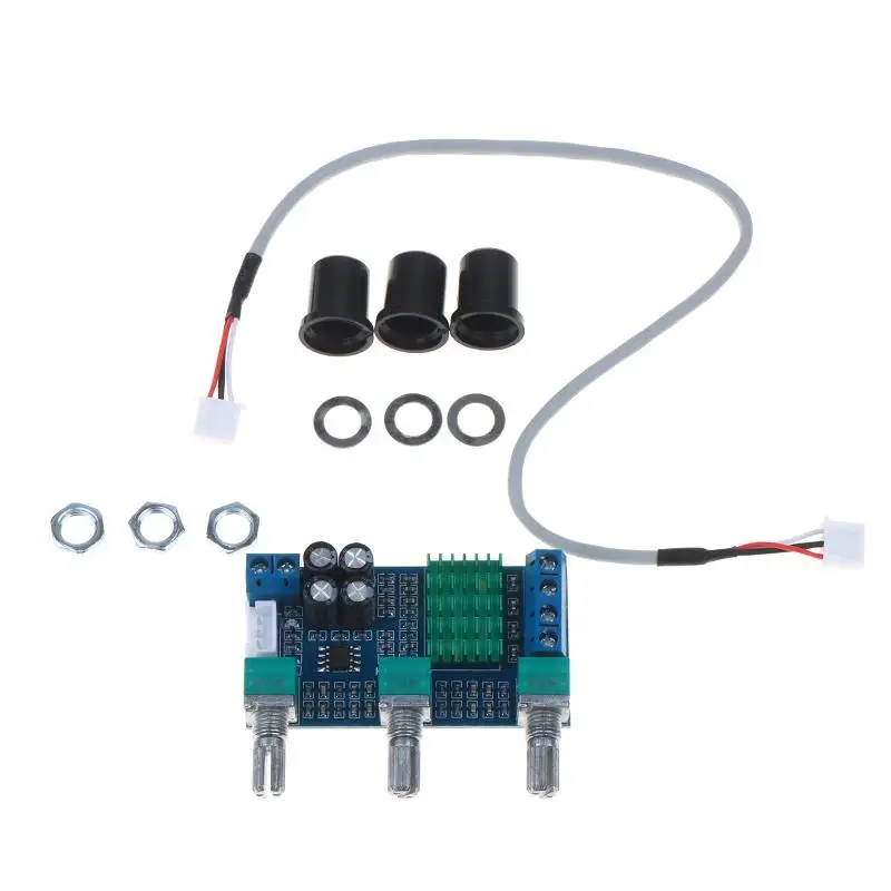 TPA3116D2 Low Noise Amplifier Board Dual Channel High Power Stereo Digital Audio Amp for Studio Monitor Speaker Modification