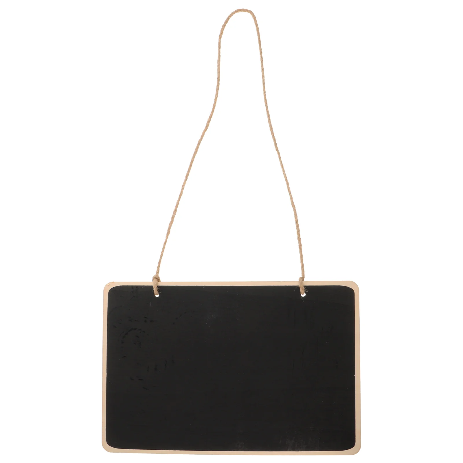 Message Board Memo Door Small Hanging Pendant Blackboard Rope Decorative Chalkboard Reusable