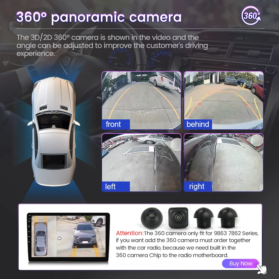 MEKEDE X10 X20 X30 X40 UIS7865 8 Core Android 15 2K QLED 360 Camera Wireless Car Play Universal 2 Din Car Radio