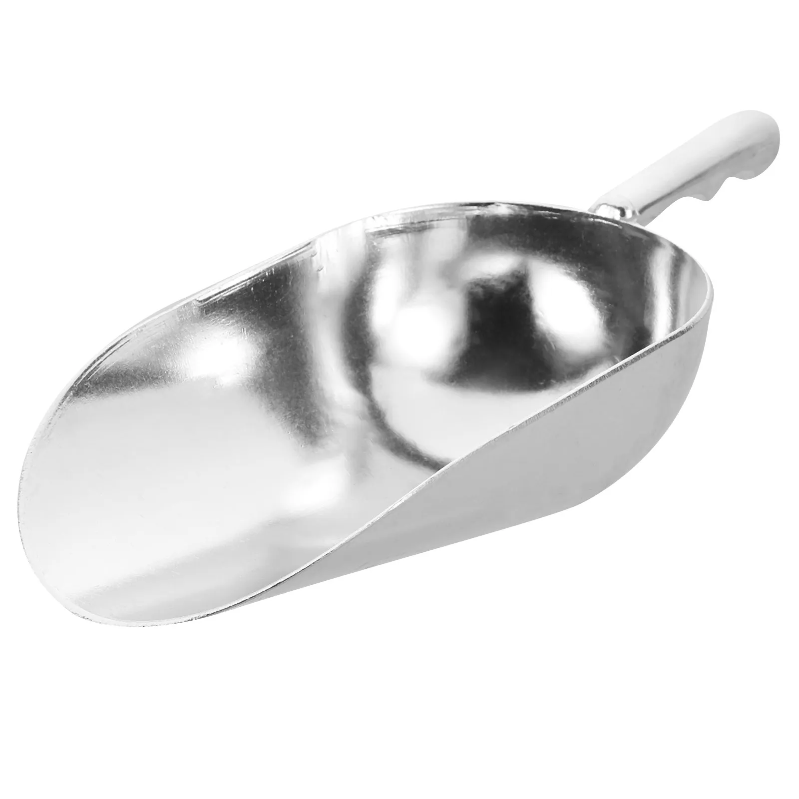 1Pcs Zinc Alloy Food Shovel Heavy Duty Multipurpose Scoop Ideal for Rice Dried Fruit Ice Flour Tea Ergonomic Comfort Grip Rust