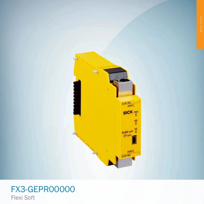 

sick brand original FX3-GEPR00000 part no. 1069070 SAFETY CONTROLLERS new in stock