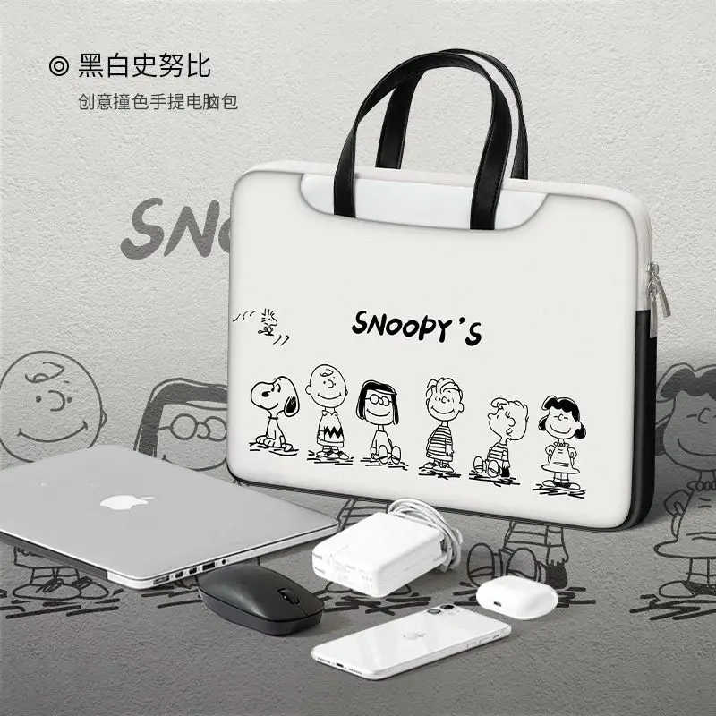 

Снупи мультфильм аниме товары милая сумка водонепроницаемая противоударная защита от падения iPad сумка для ноутбука сумка для хранения подарок оптовая продажа