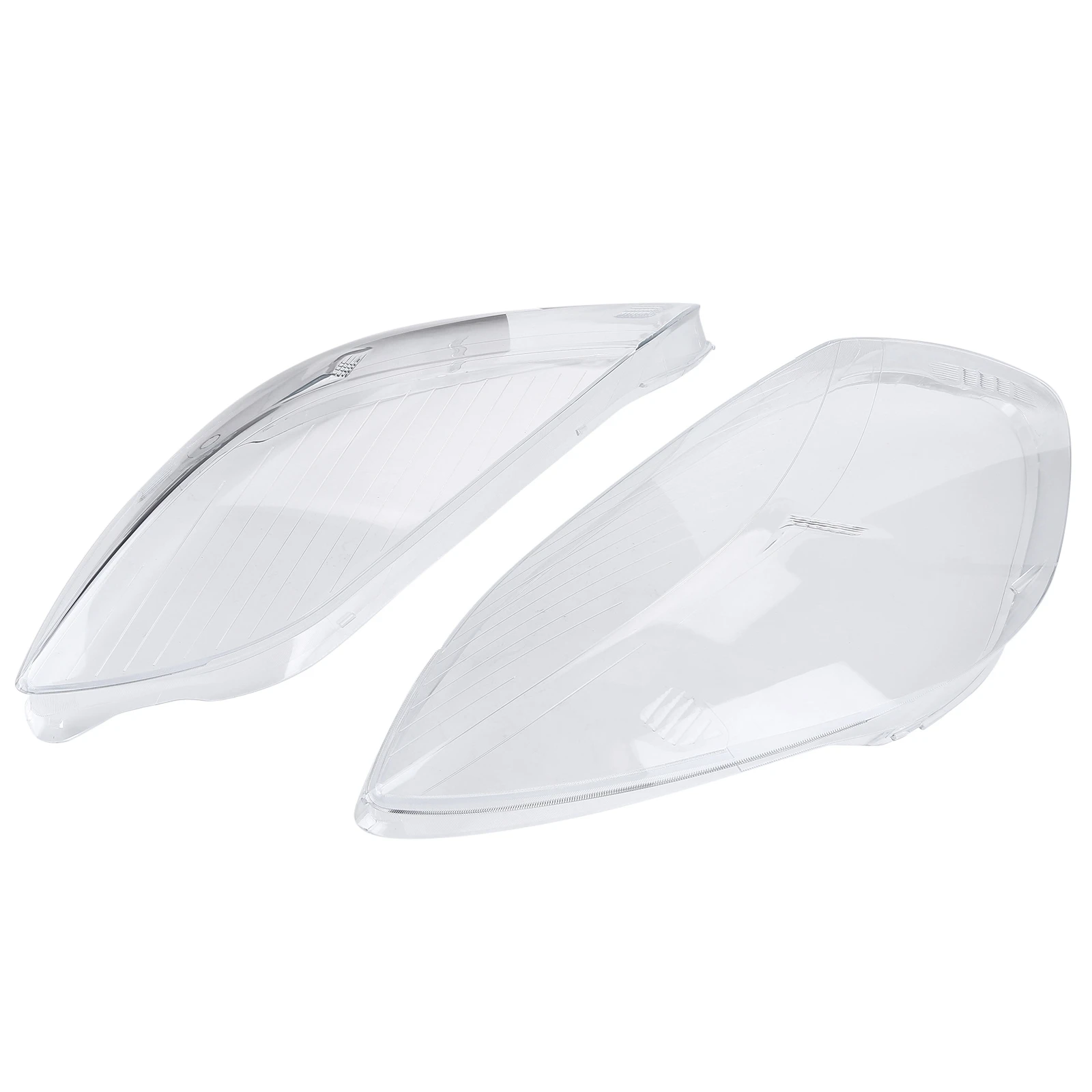 Left and Right Side Headlamp Cover Headlight Shell Lens Compatible for Buick Enclave 2008-2012